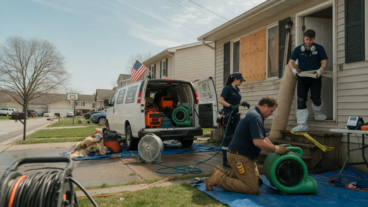 Water Damage Restoration in Durham, KS near me